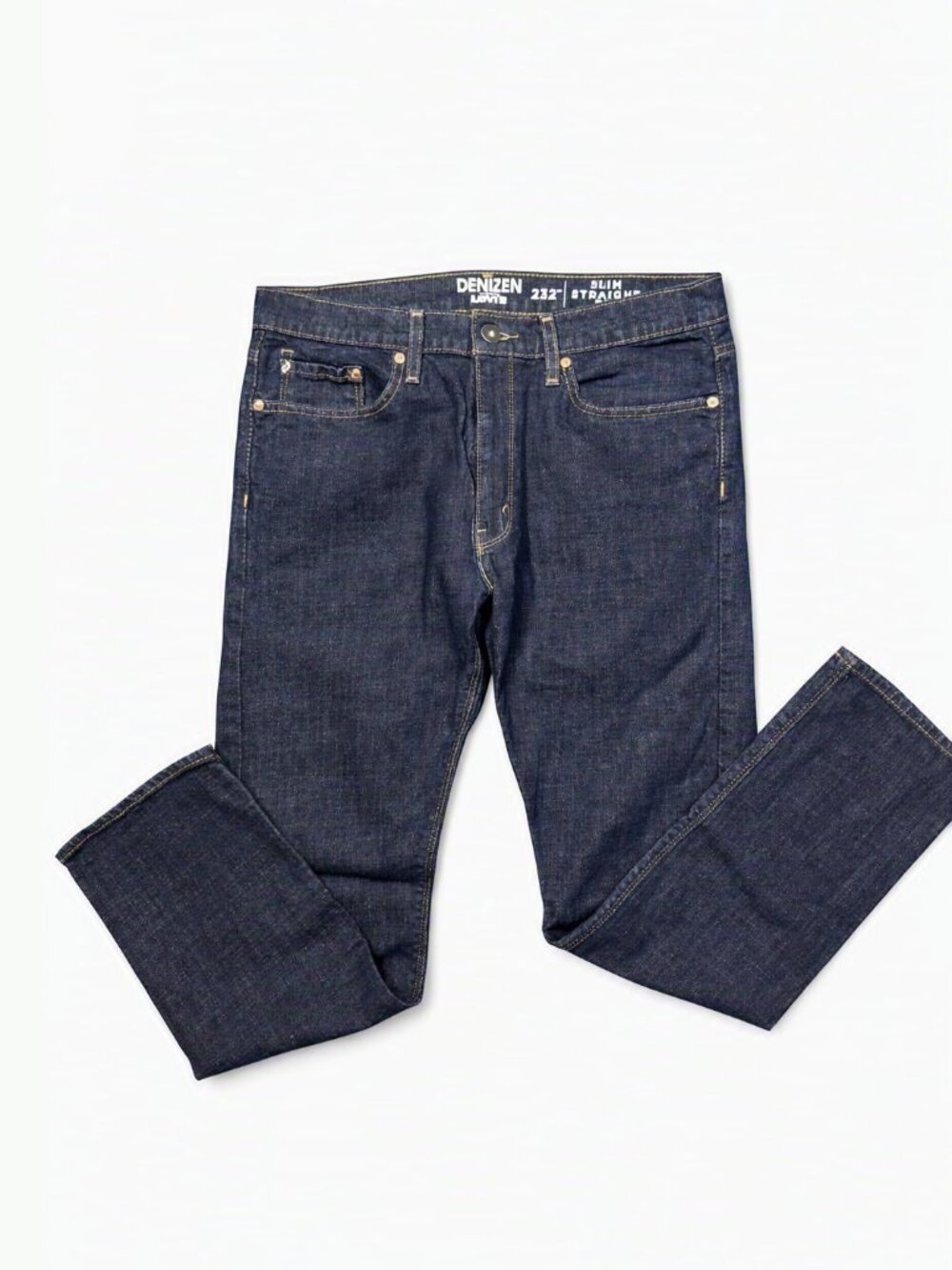 Men’s Denizen Levi’s 232 Blue Slim Straight Fit 34 X 32